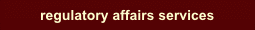 Regulatory affairs